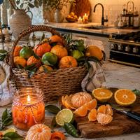 Bodrum Mandarin Marmalade Mum