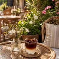 Iced Coffee Latte Scented Candle